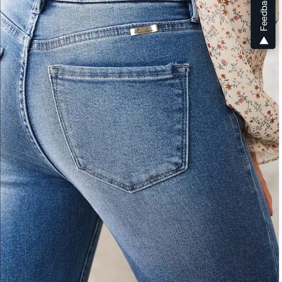 Kancan high waist button fly distressed signature skinny jean - Picture 2 of 4